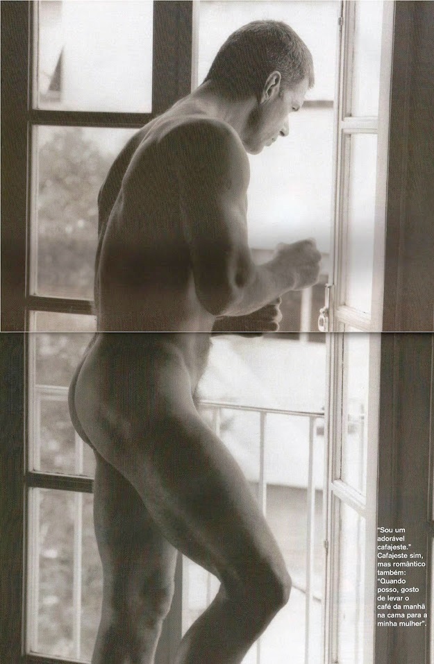 Raul Gazolla para revista Íntima, em 1999 - reprodução