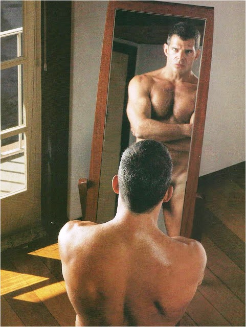 Raul Gazolla para revista Íntima, em 1999 - reprodução