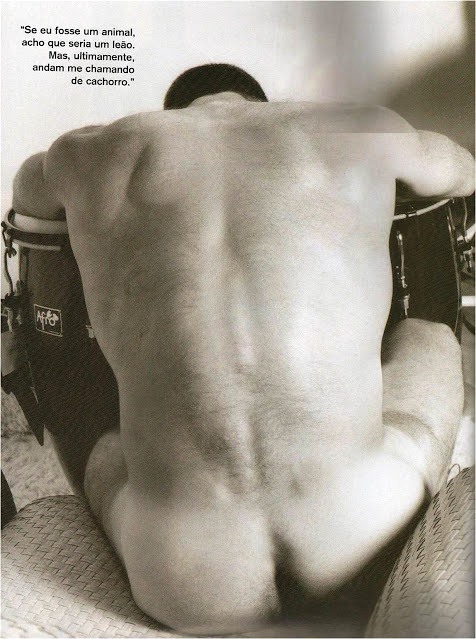 Raul Gazolla para revista Íntima, em 1999 - reprodução