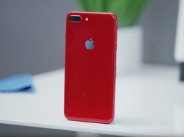 iphone red apple