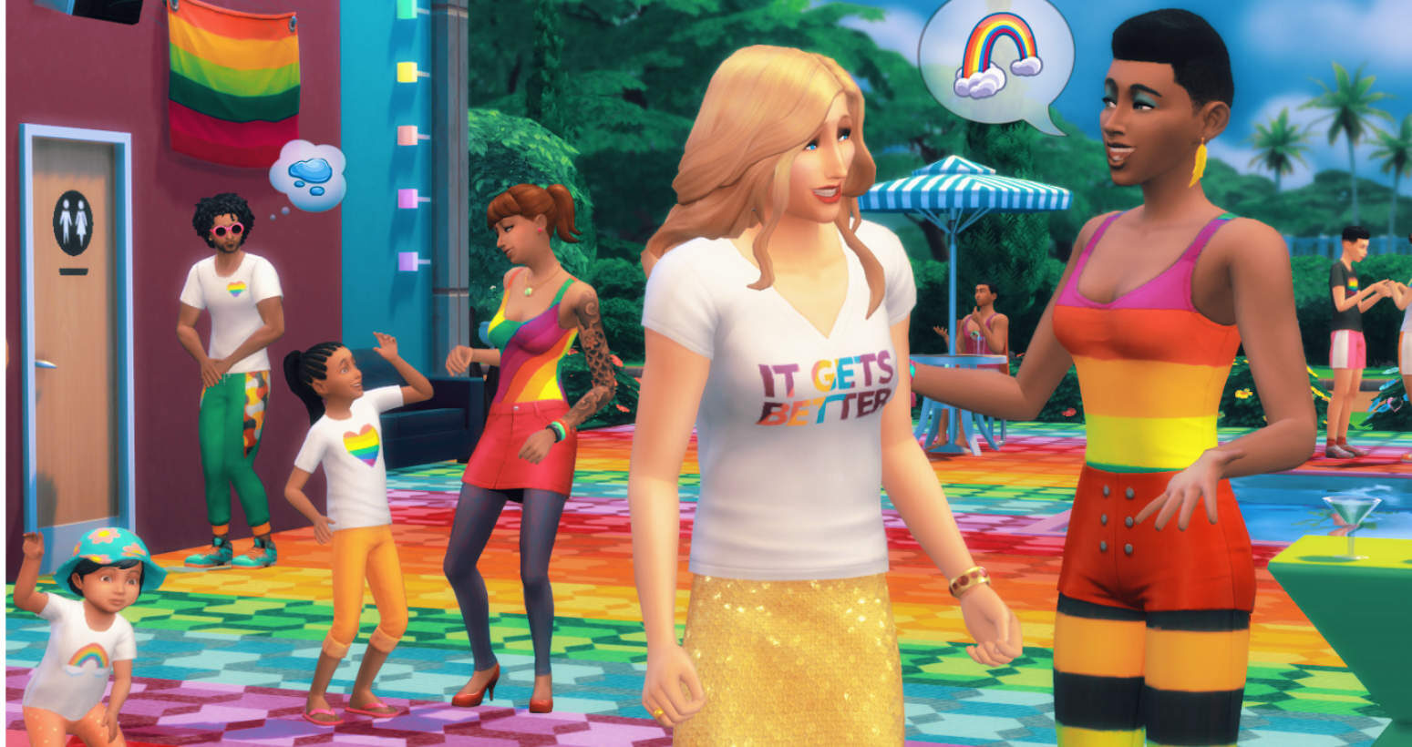 Venham ver uma nova série de transmissões ao vivo do The Sims 4!