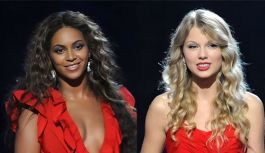 Beyoncé e Taylor no VMA 2009 - Reprodução